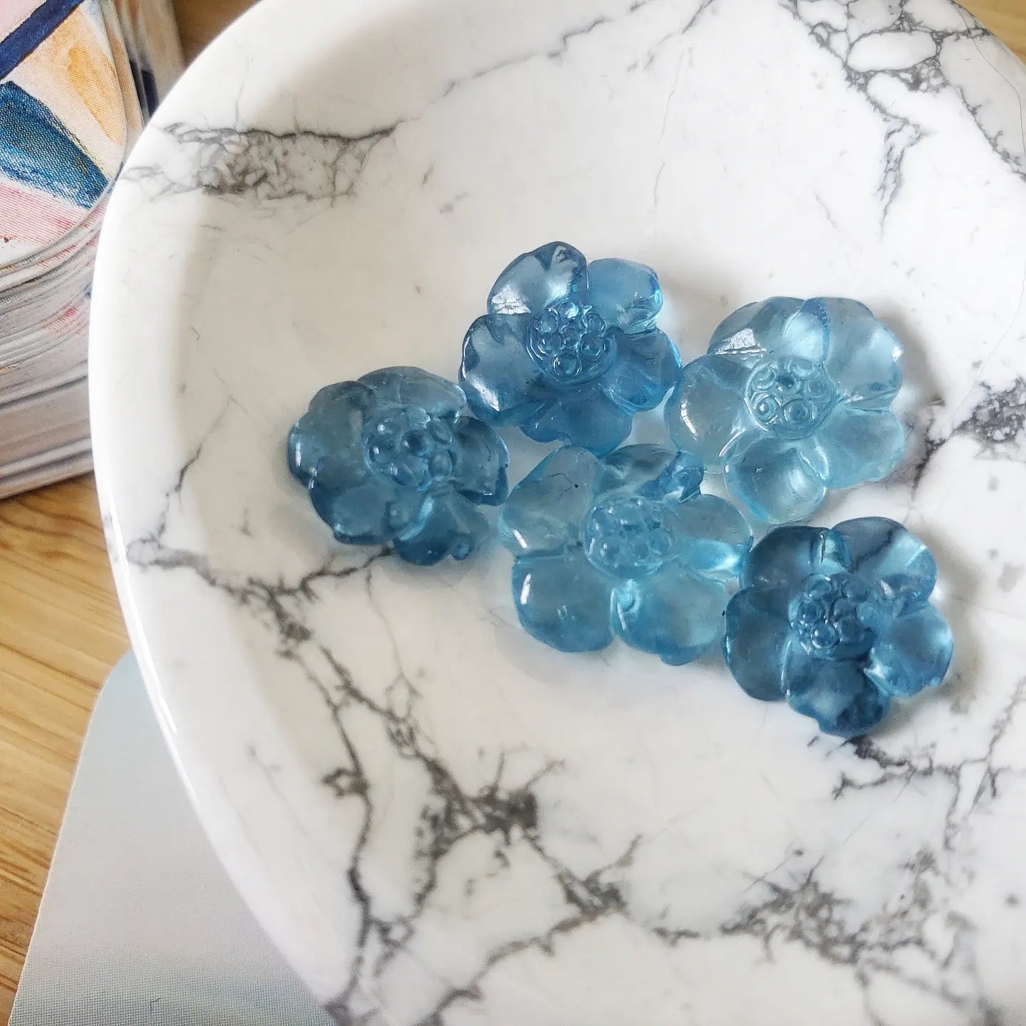 Aquamarine Blossoms