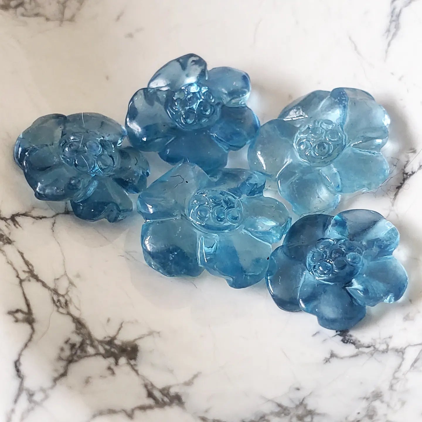 Aquamarine Blossoms