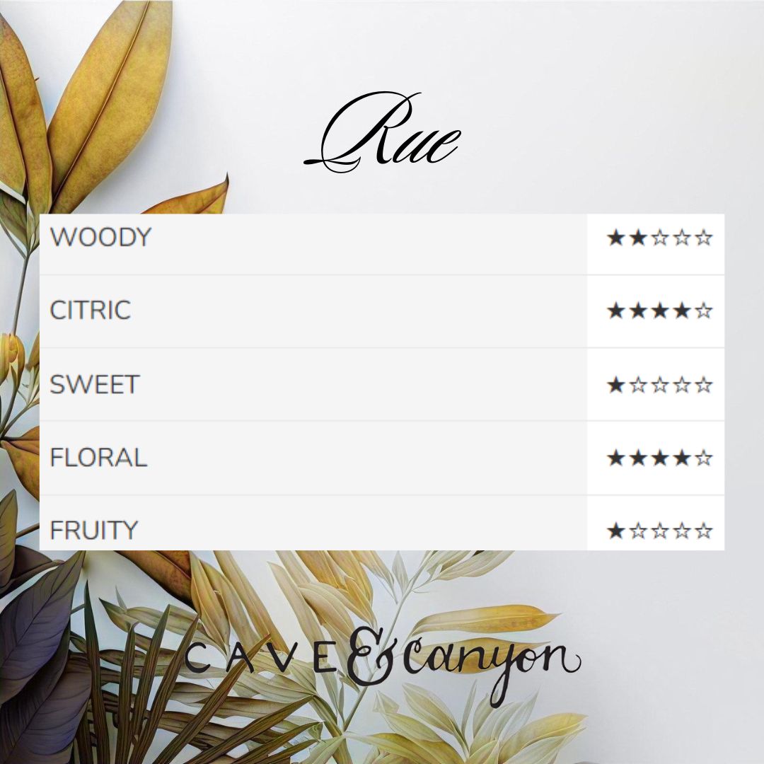 Rue Hand-rolled Charcoal Incense Sticks