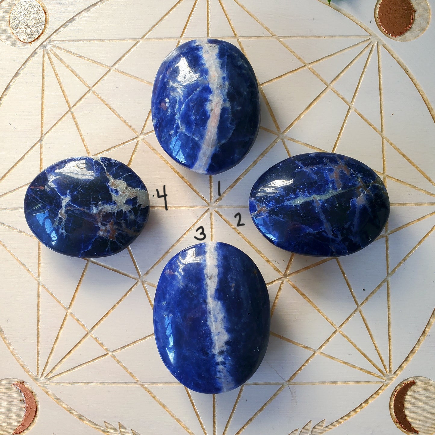Sodalite Palmstones