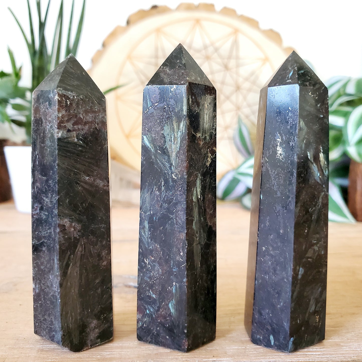 Arfvedsonite Points