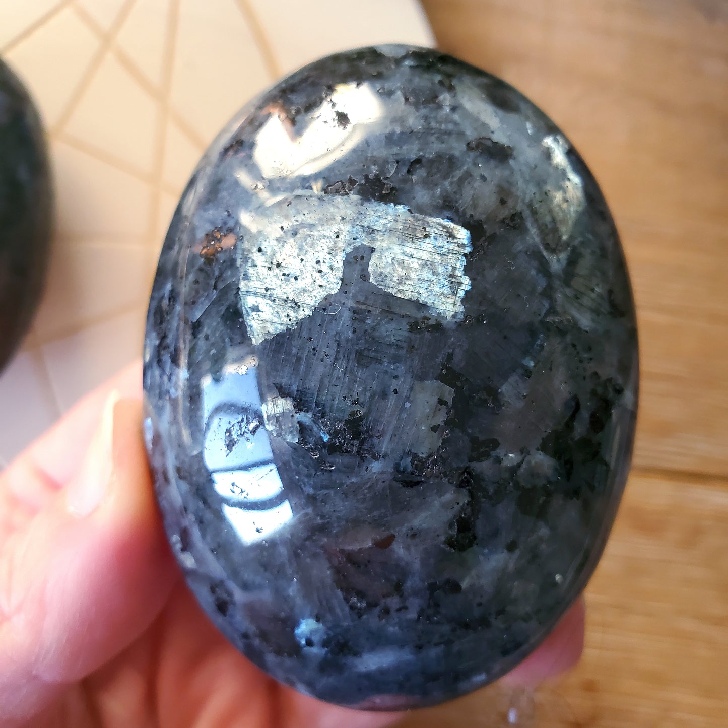 Larvikite Palmstones