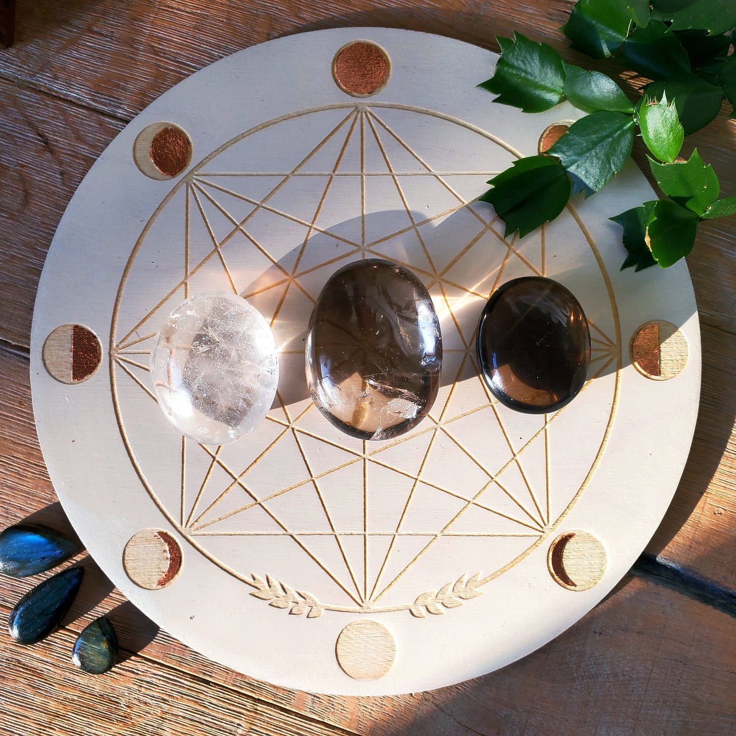 Quartz Palmstones