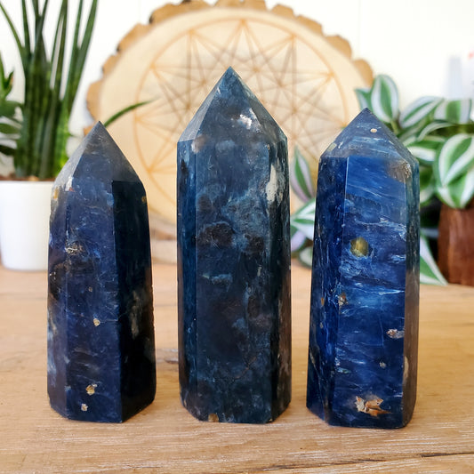 Blue Kyanite Points