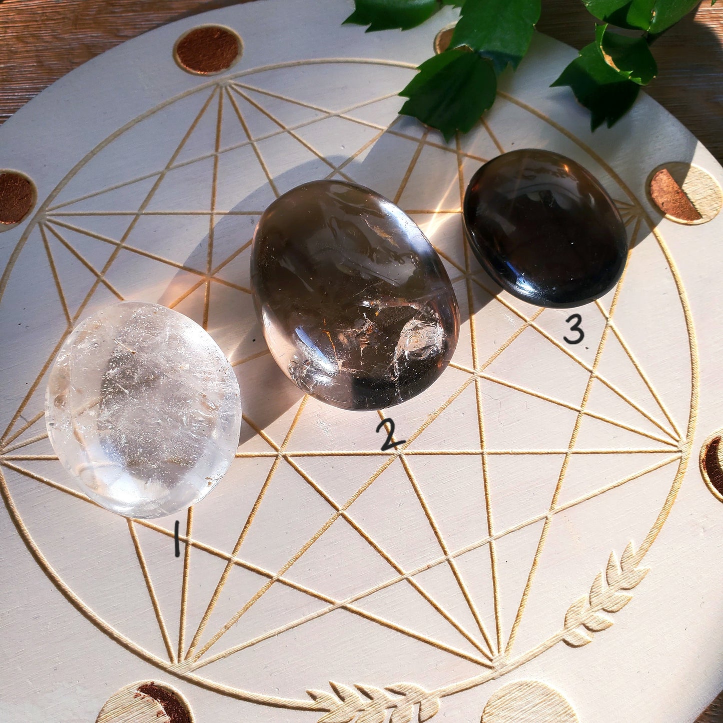 Quartz Palmstones
