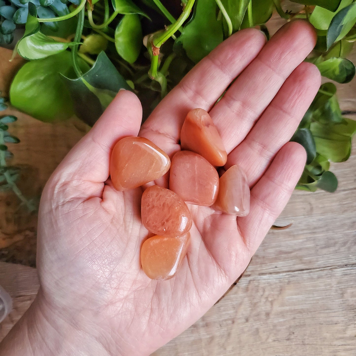 Peach Quartz Tumbled Stones
