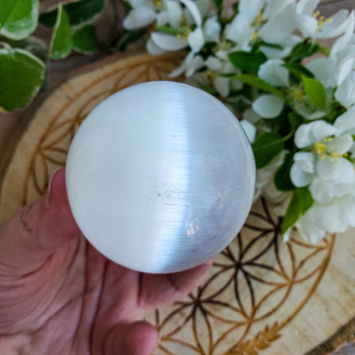 Selenite - Sphere (M)