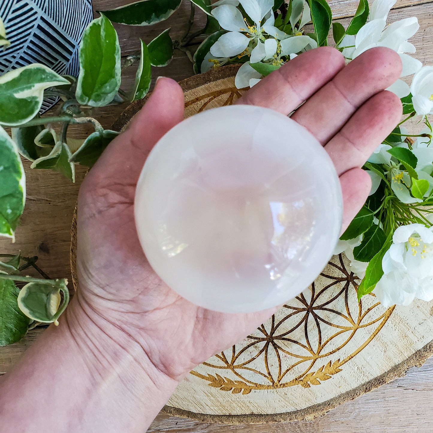 Selenite - Sphere (L)