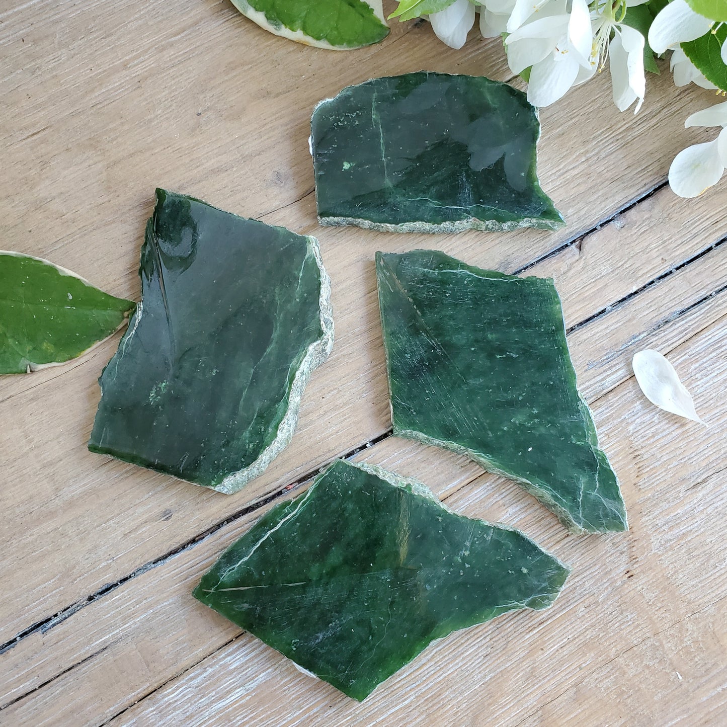 Nephrite Jade Slabs - Sm