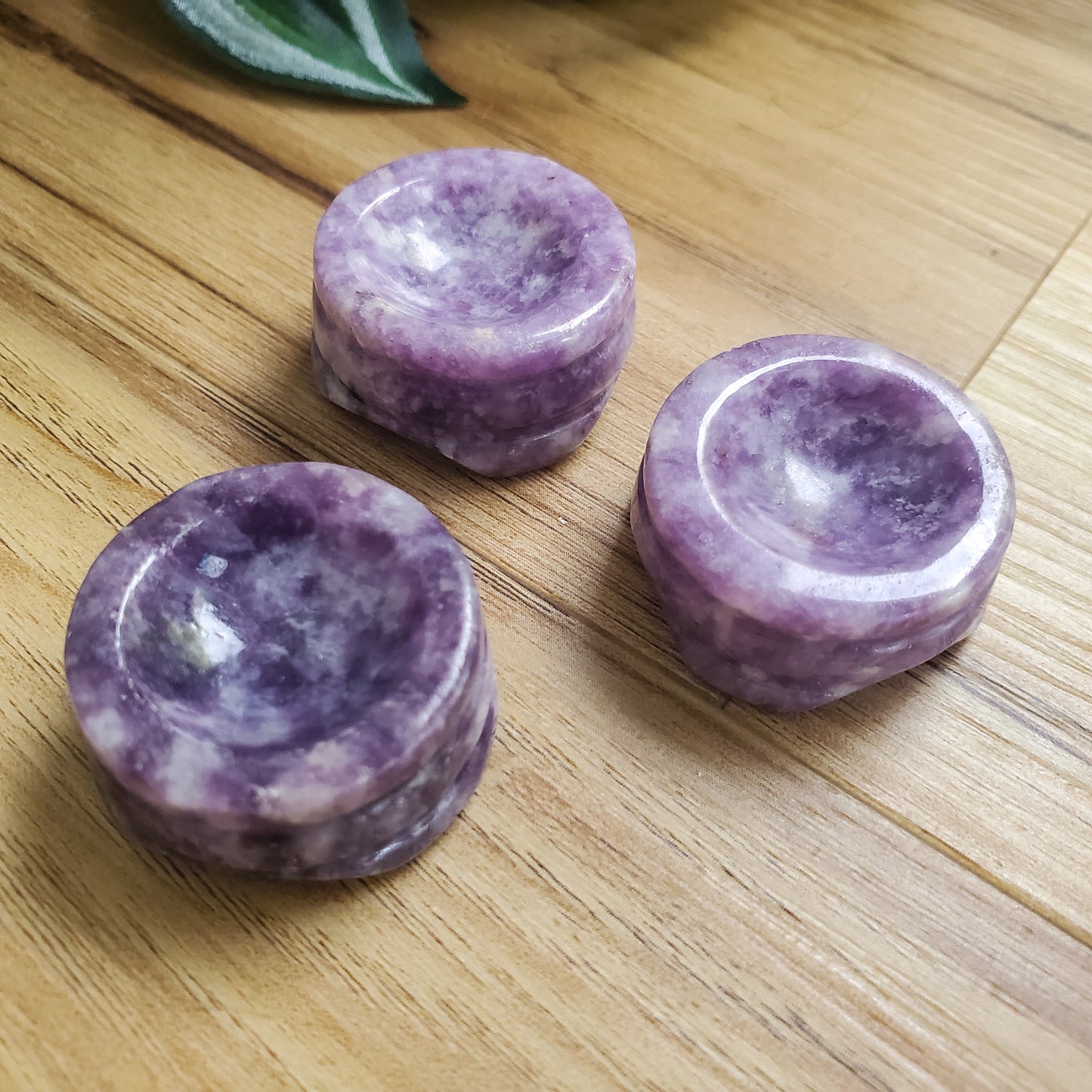 Lepidolite - Sphere Stands