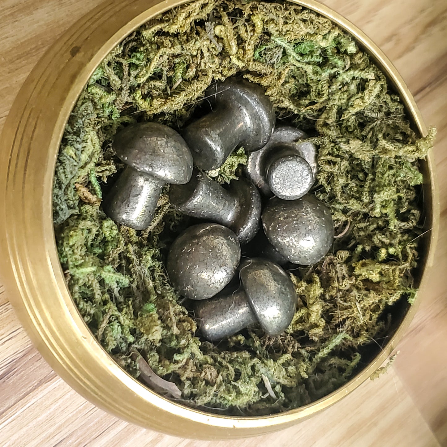 Mushroom - Mini - Pyrite