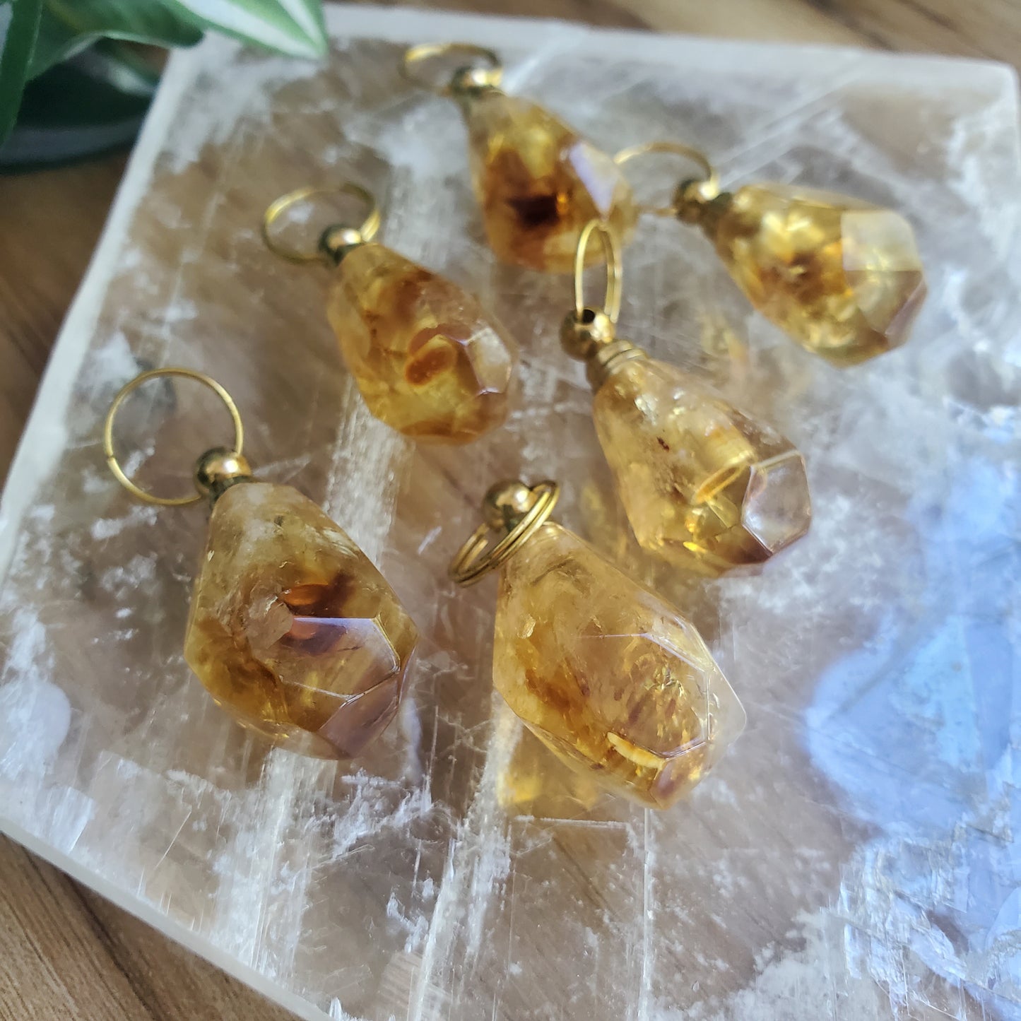 Crystal Bottle - Citrine - Small