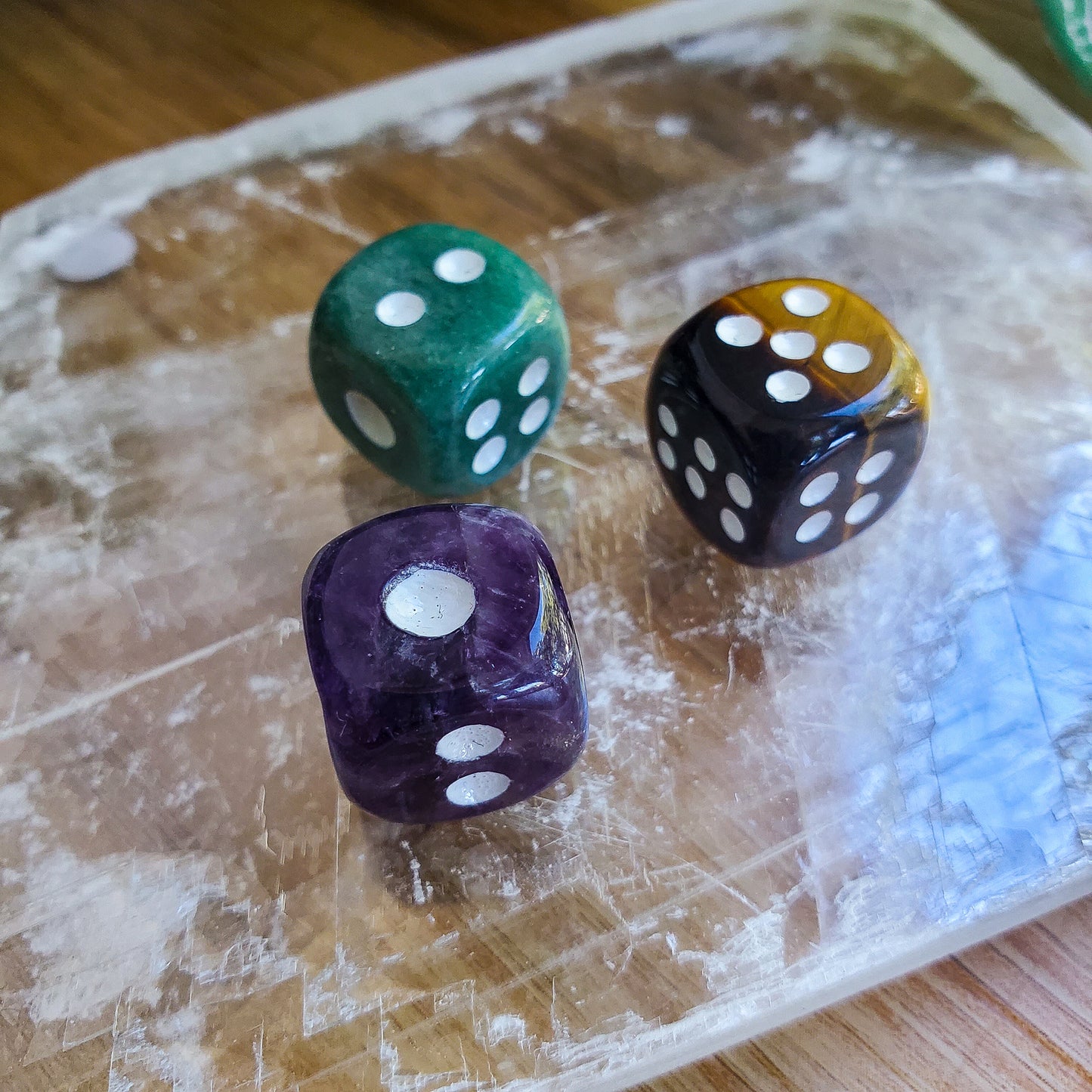 Green Aventurine - Dice