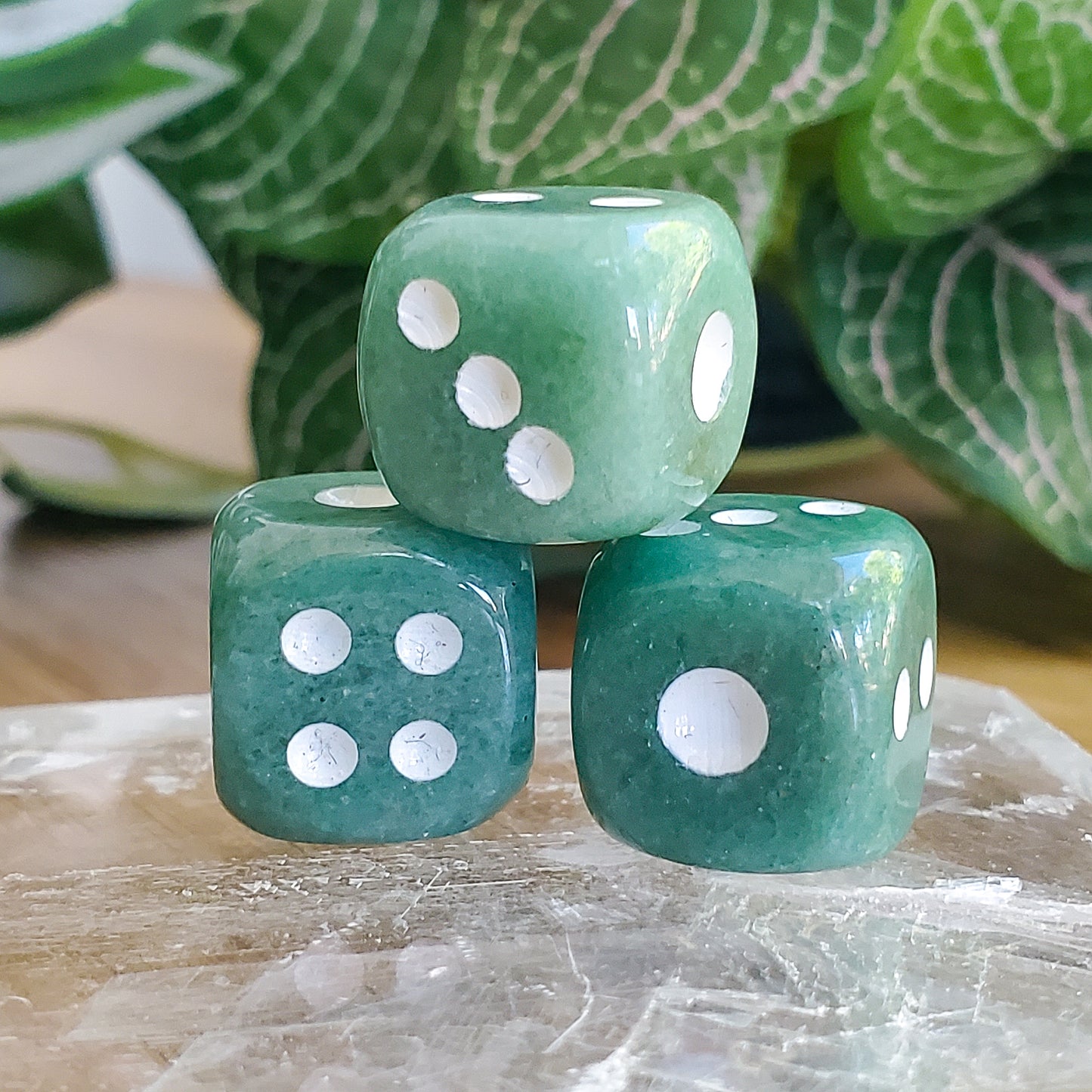 Green Aventurine - Dice