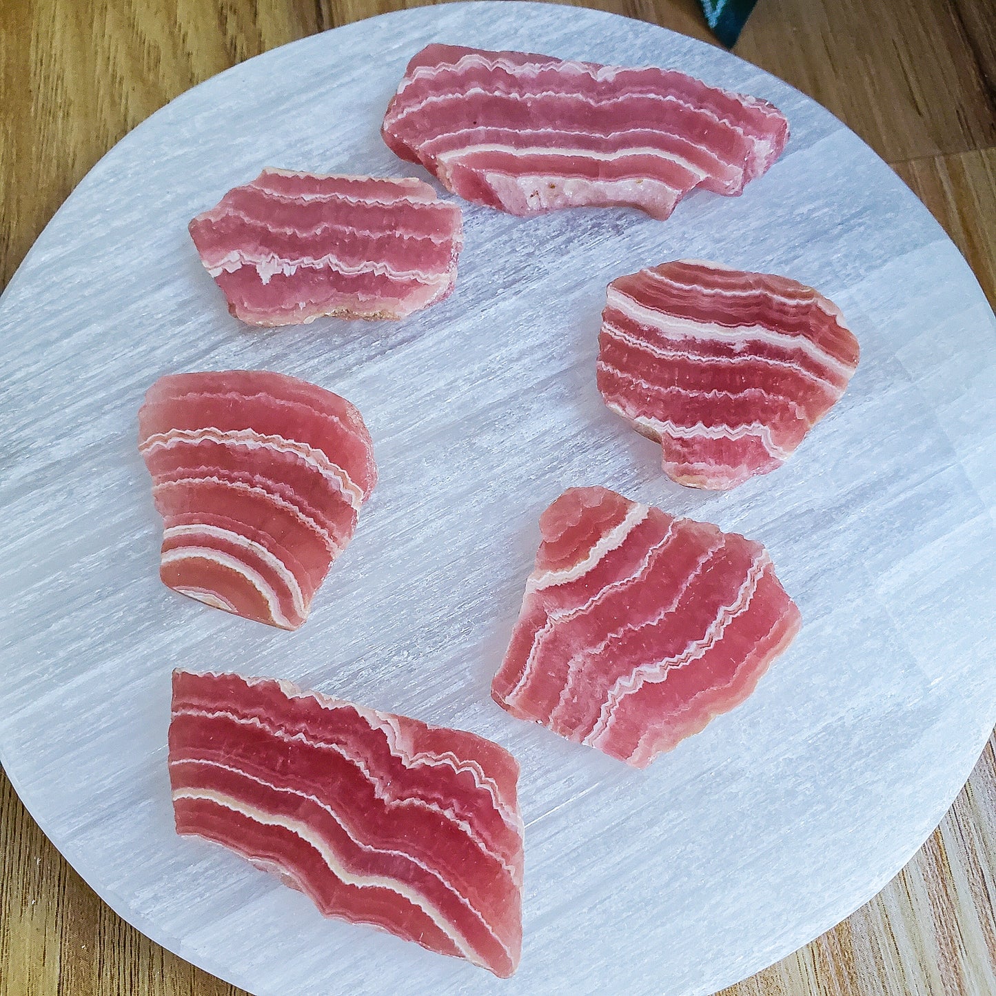 Rhodochrosite Slices
