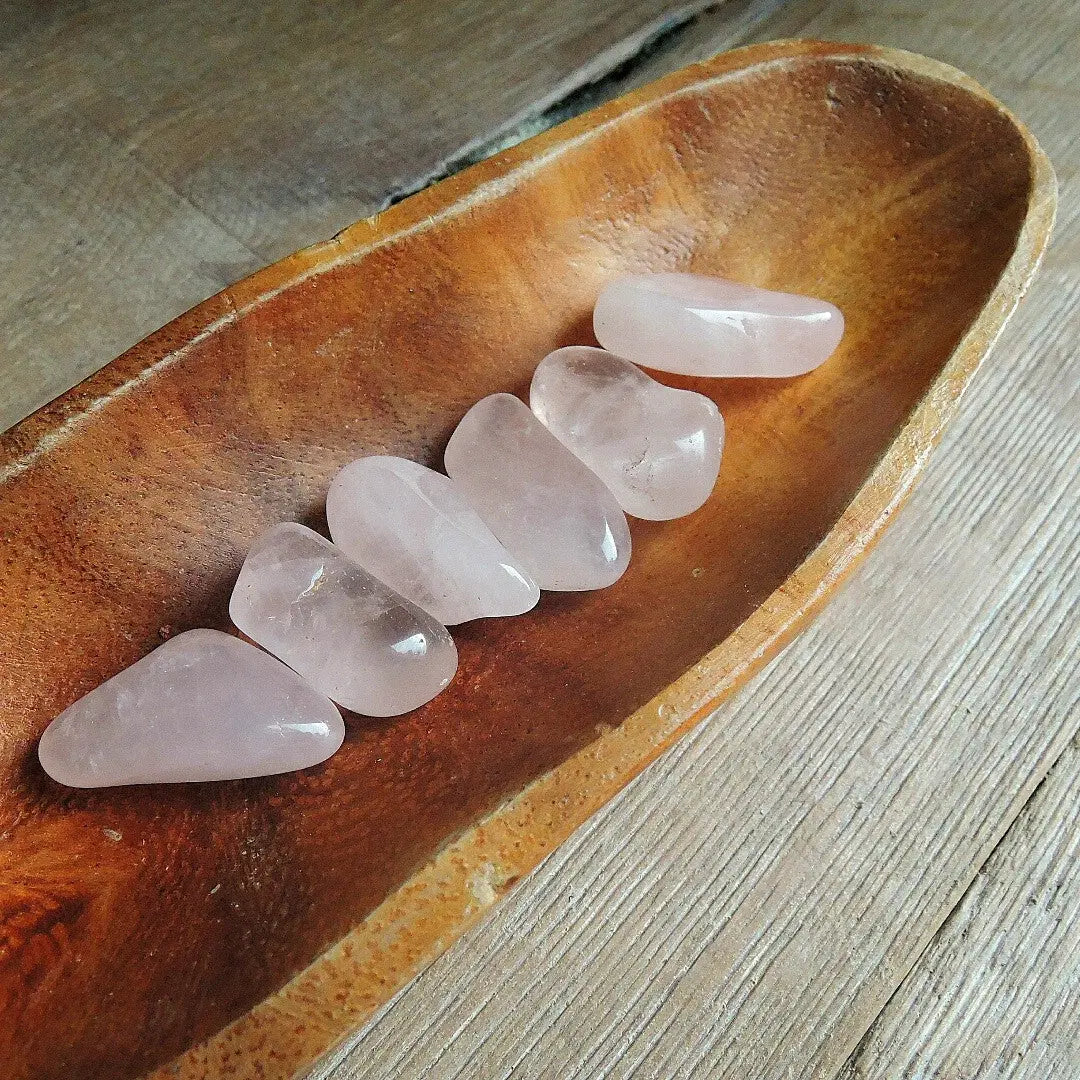Rose Quartz - Tumbled - 6 pack