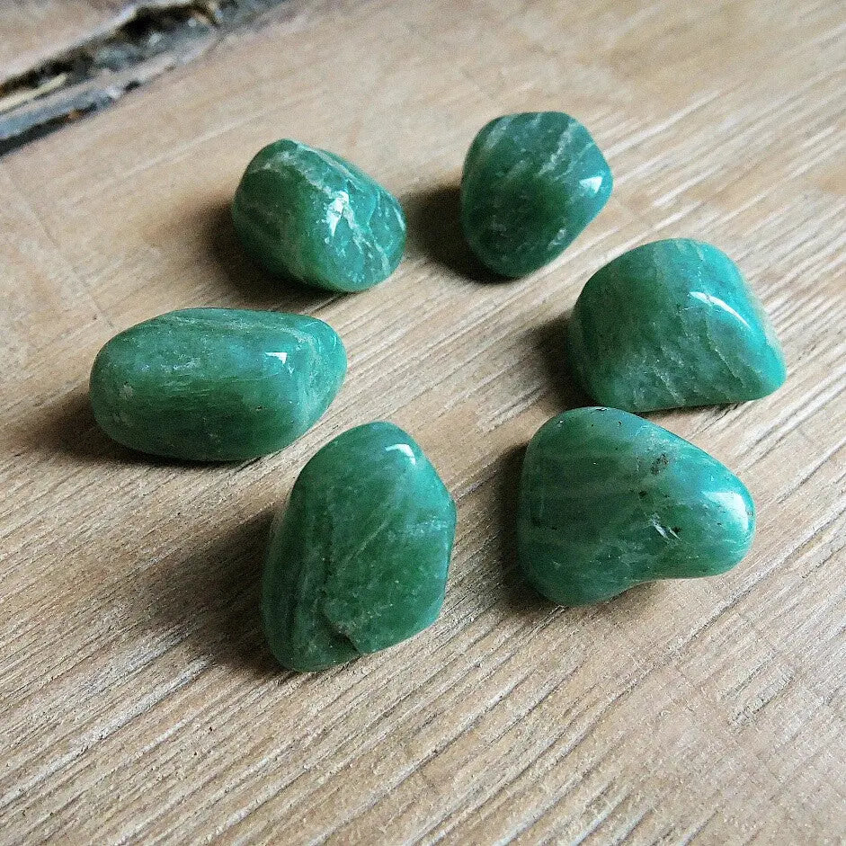 Russian Amazonite - Tumbled - 6 pack
