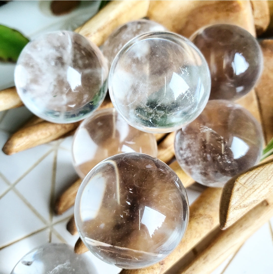 Clear Quartz Spheres AA Quality (s)