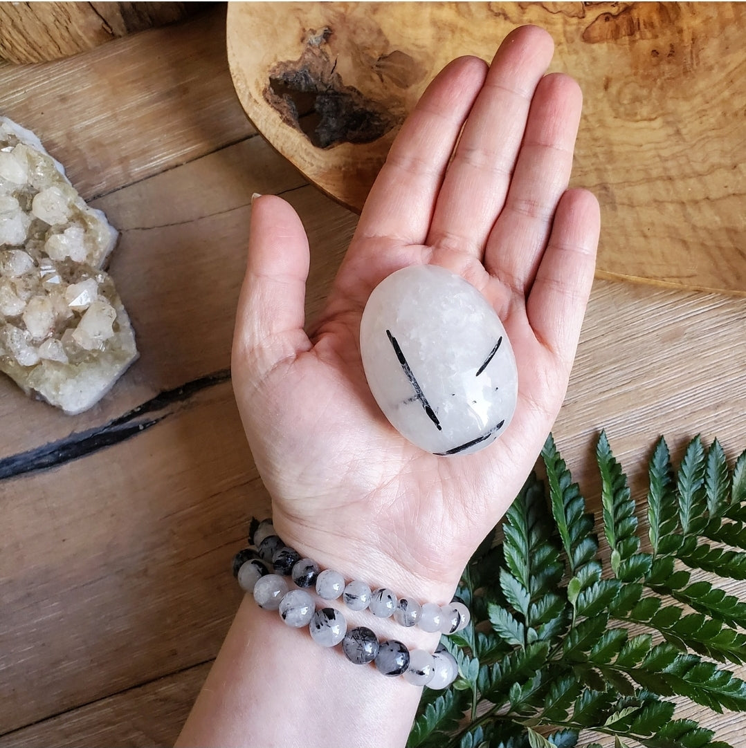 Tourmilated Quartz Bracelet