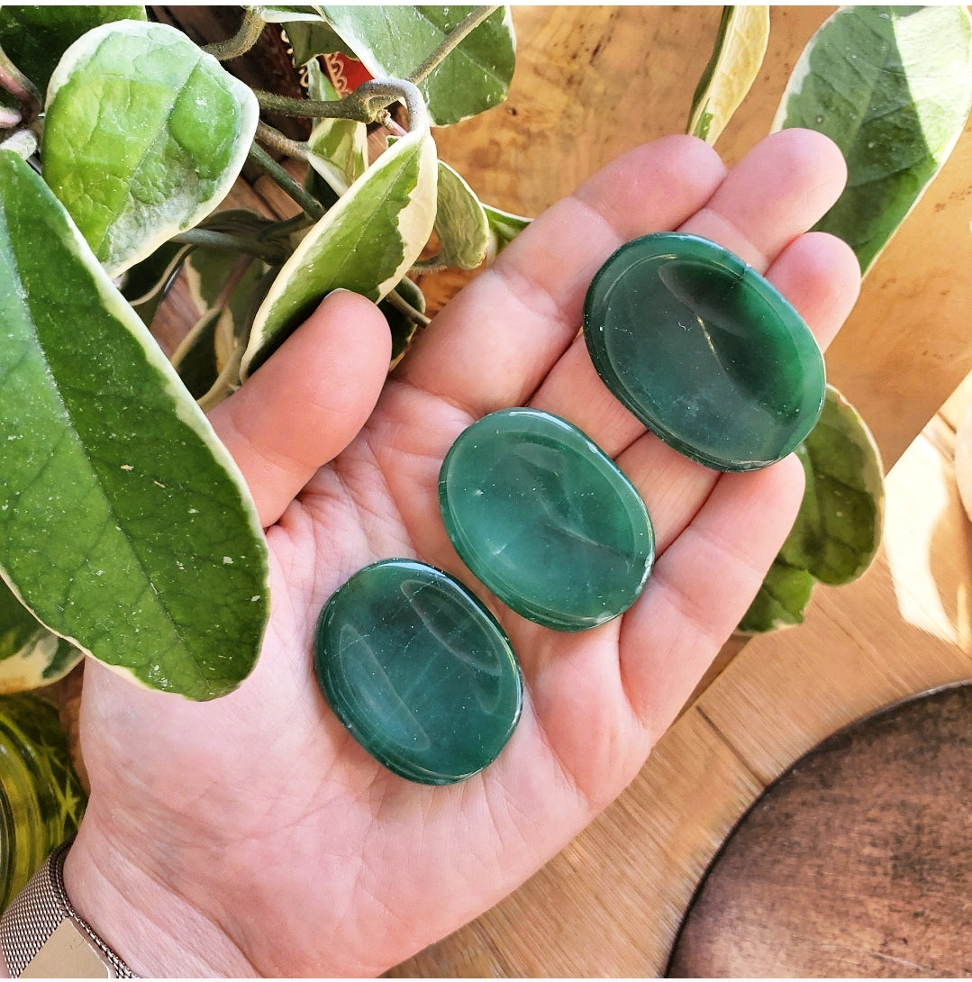 Green Aventurine - Worry Stone - Polished