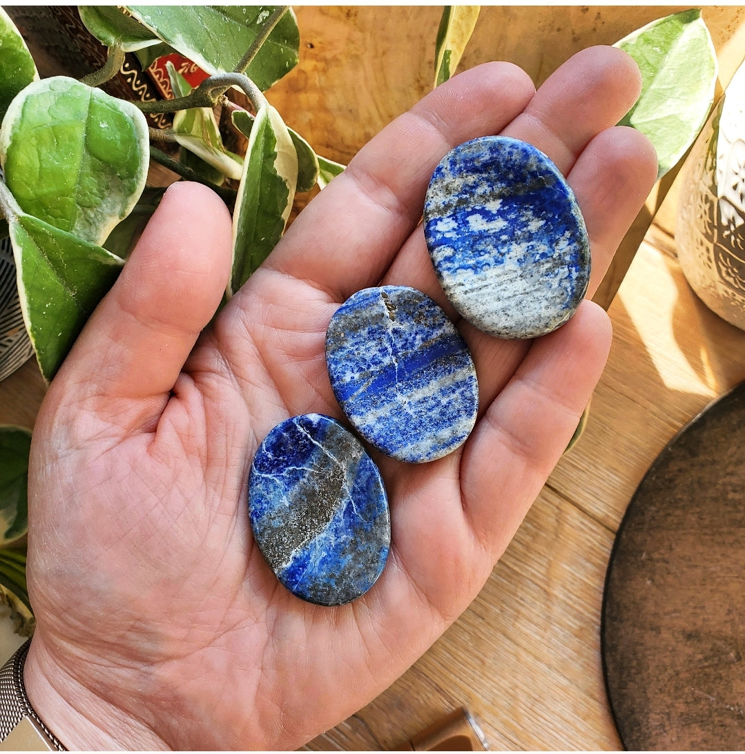 Lapis - Worry Stone - Polished