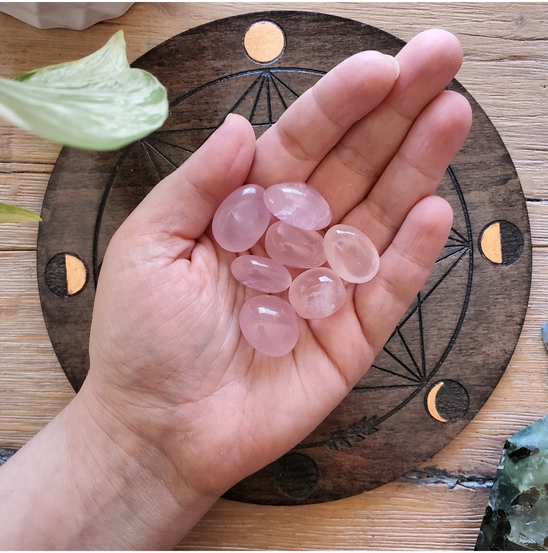 Star Rose Quartz (AAA) Tumbled