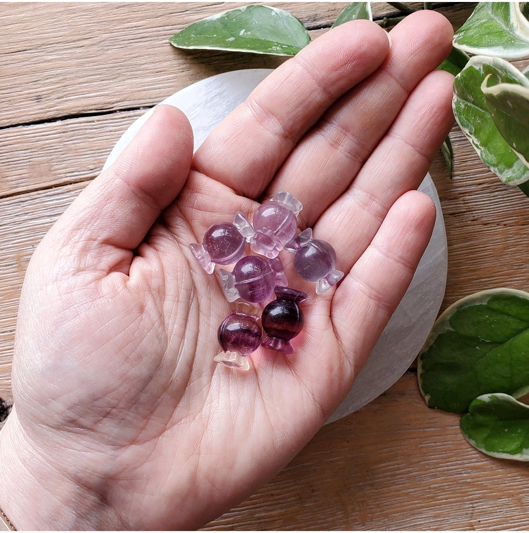Fluorite Candies - Carving