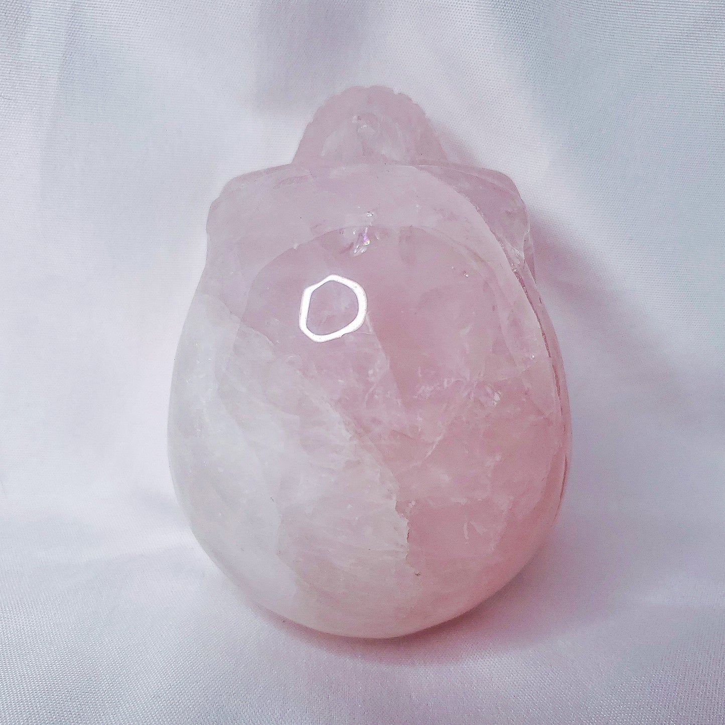 Rose Quartz Skull