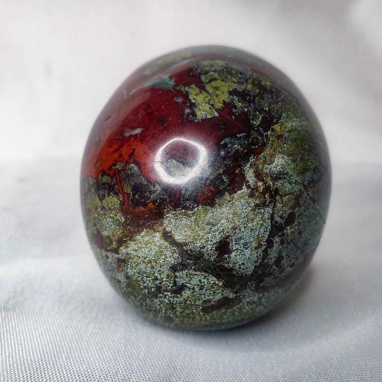 Dragon's Blood Jasper Skull