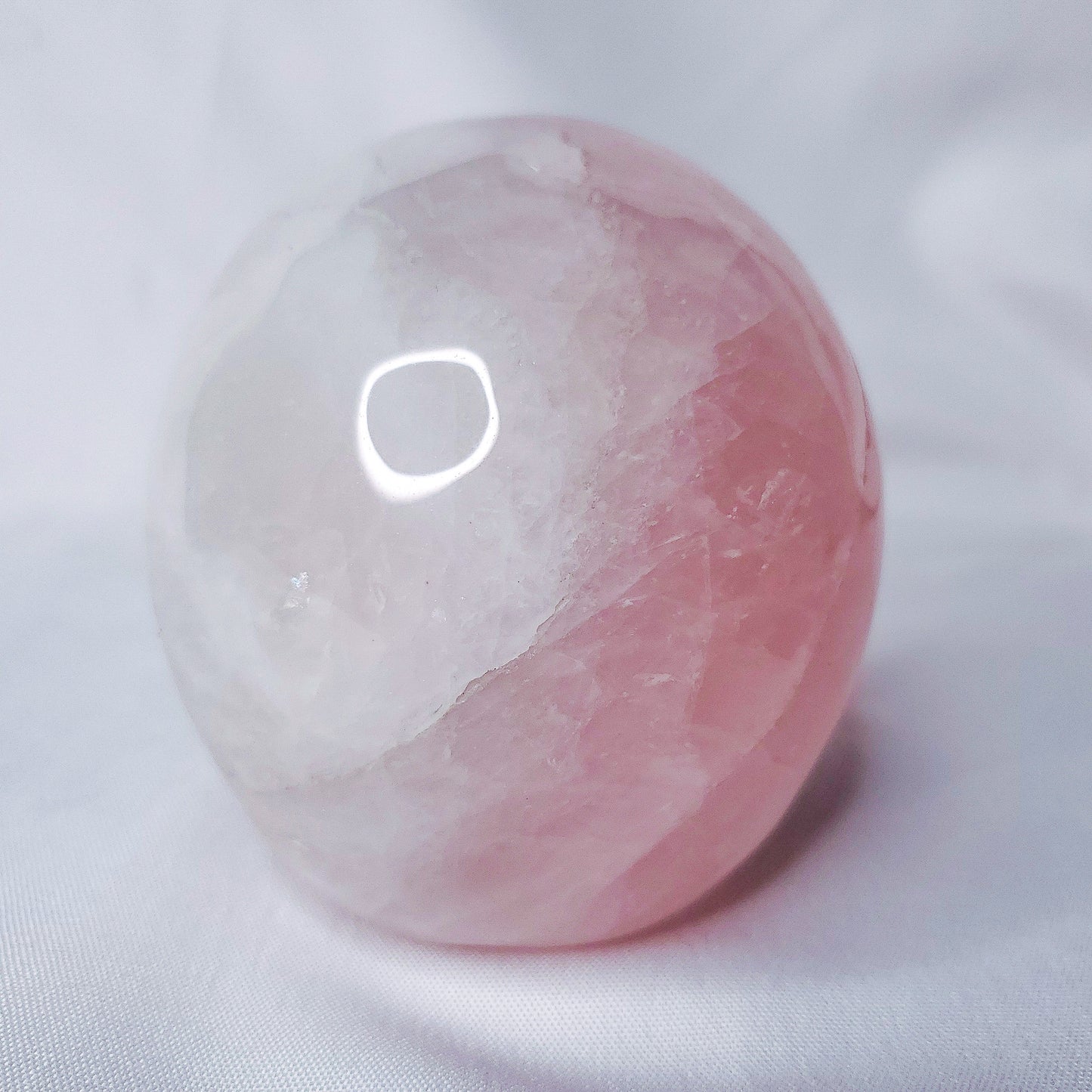 Rose Quartz Skull