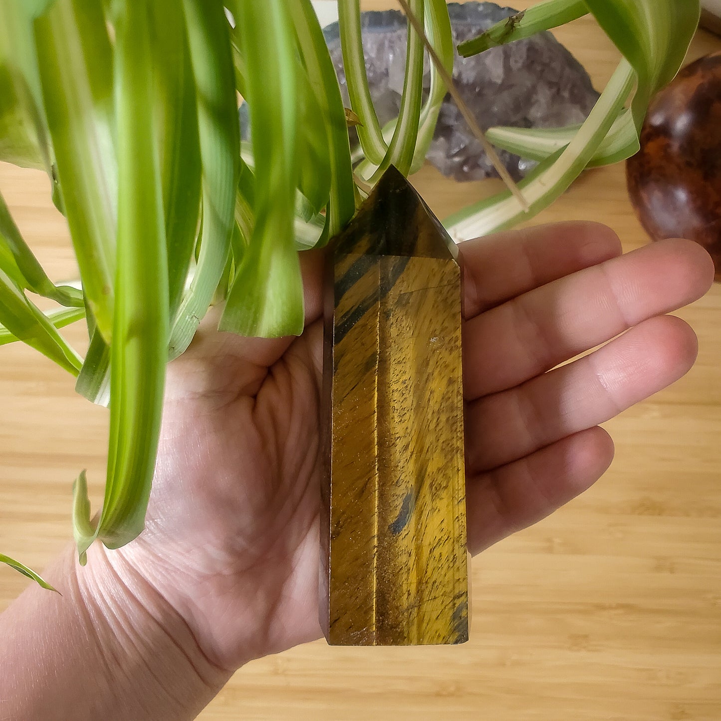 Tiger Eye Tower - Yellow and Blue