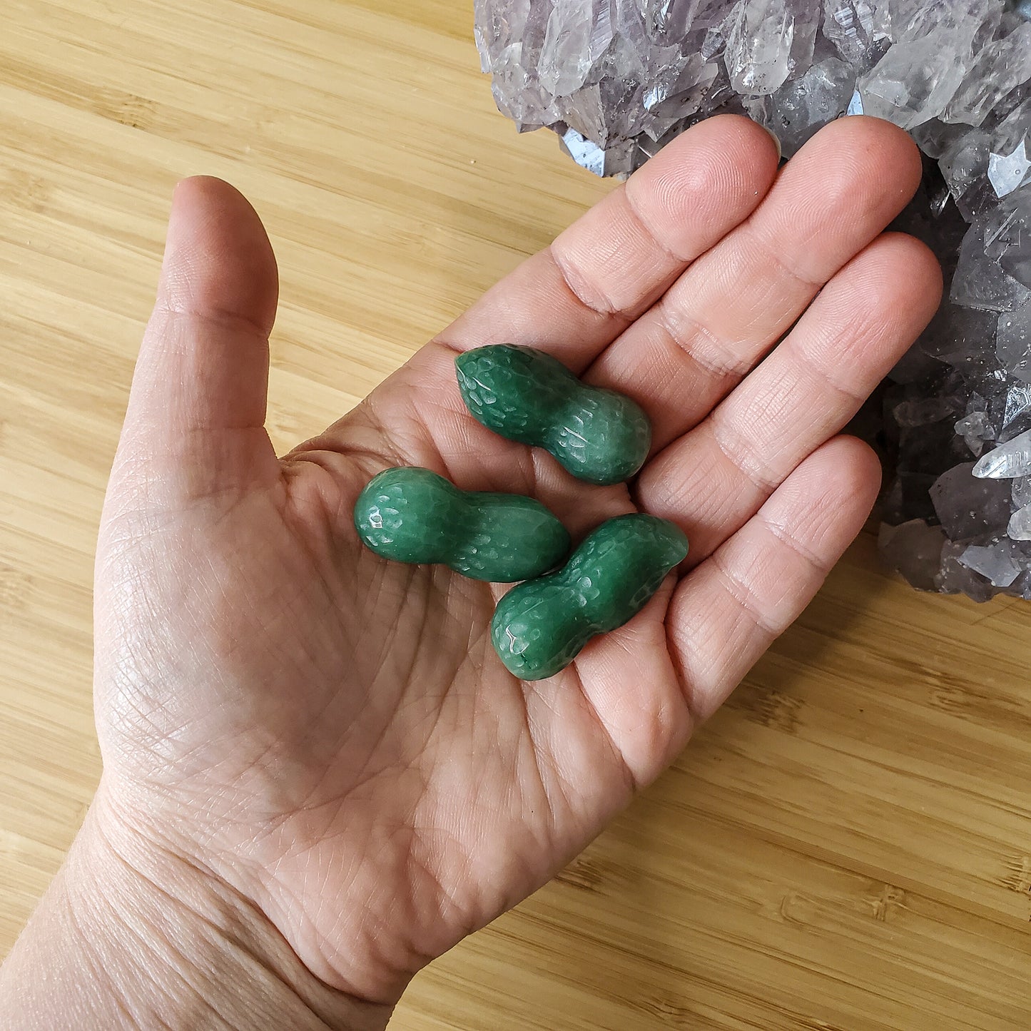 Green Aventurine Peanuts