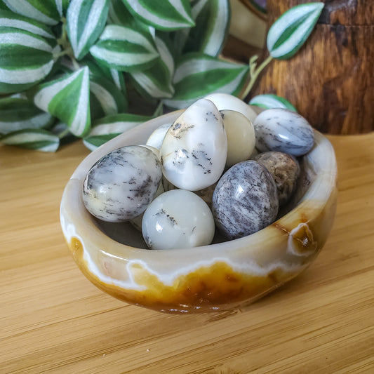 Dendritic Opal Mini-Egg