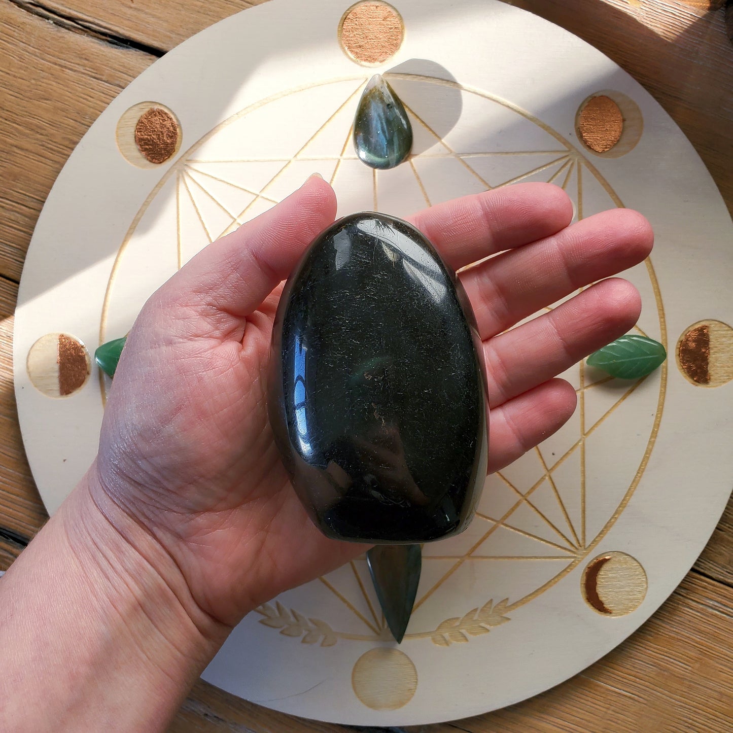 Black Tourmaline Freeform #2