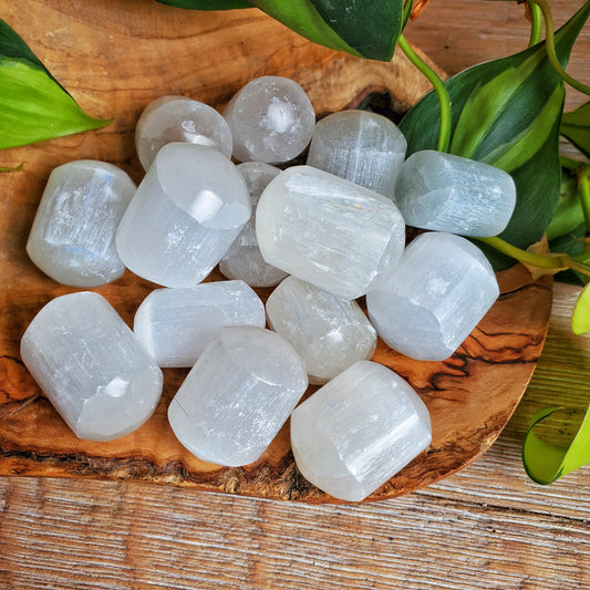 Selenite Tumbled Stone - LG