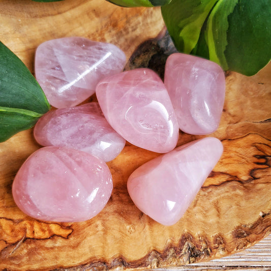 Rose Quartz Tumbled Stone