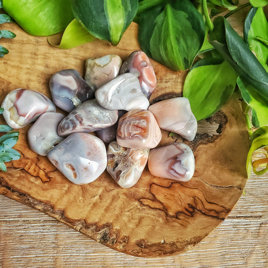 Botswana Agate Tumbled Stones