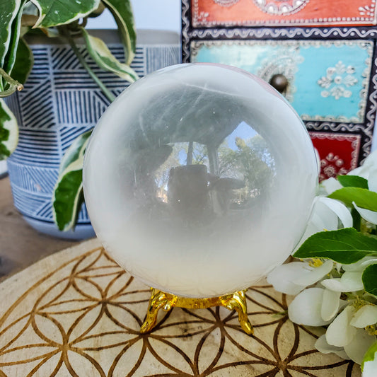 Selenite - Sphere (L)
