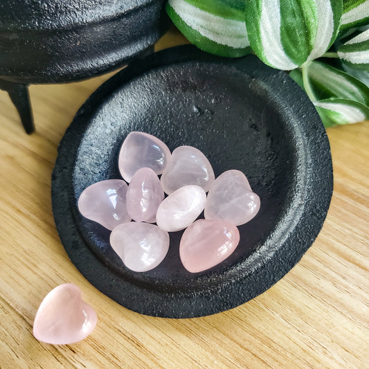 Rose Quartz - Heart - Mini