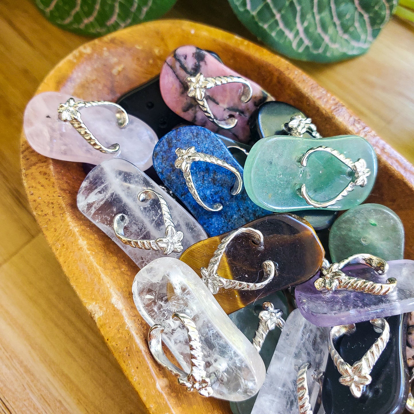 Sandals - Various stones - Mini