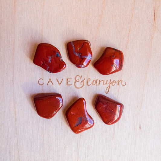 Red Jasper - Tumbled - 6 pack