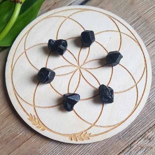 Melanite - raw - 6 pack