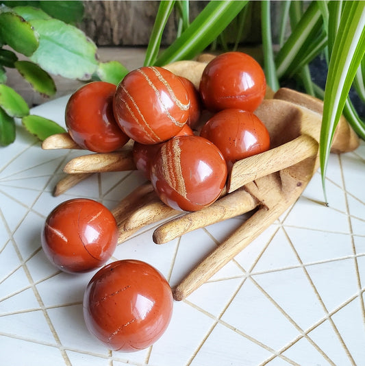 Red Jasper Spheres (s)