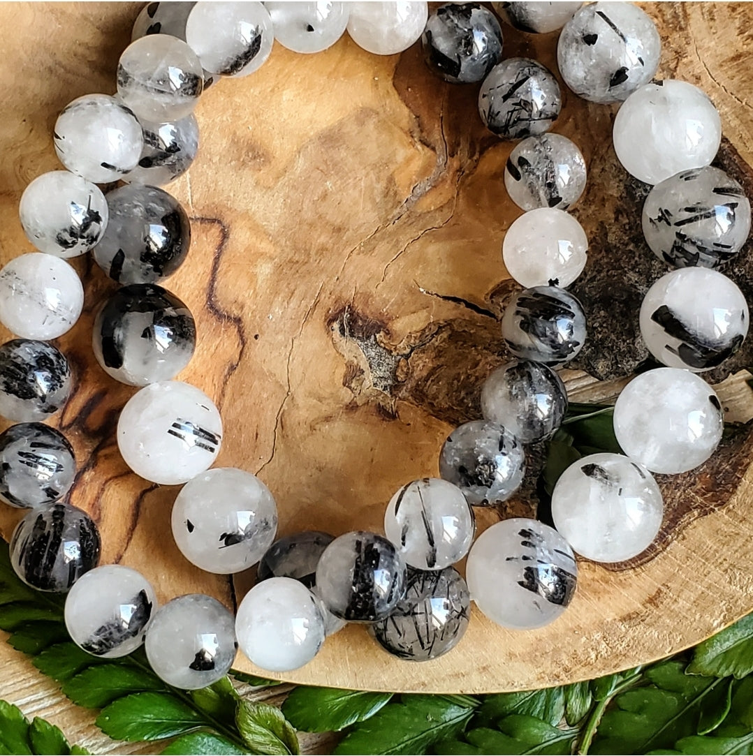 Tourmilated Quartz Bracelet