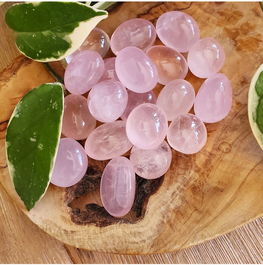 Star Rose Quartz (AAA) Tumbled